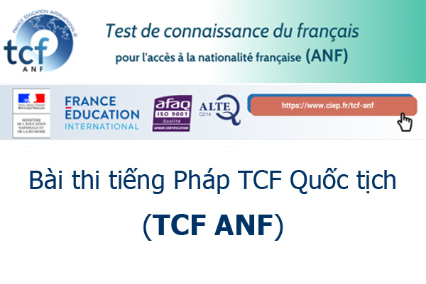 Bài thi TCF Quốc tịch (TCF-ANF)